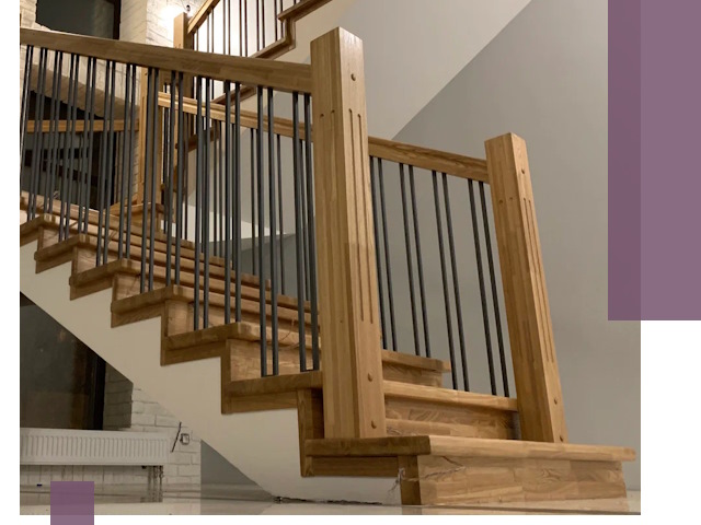 Реставрация деревянных и металлических лестниц в Феодосии