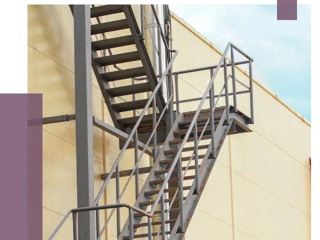 Пожарные лестницы в Феодосии от 12190 руб. — монтаж и продажа | ПРОЛЁТ-Фдс