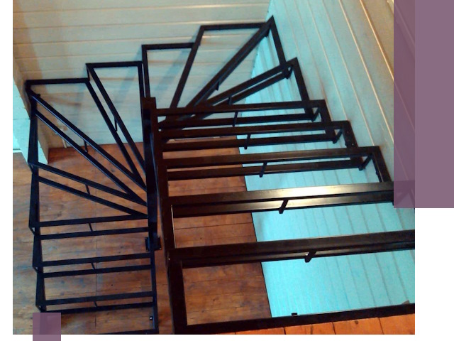 Изготовление металлических лестниц любой сложности в Феодосии