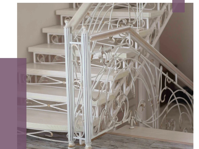 Изготовление кованых лестниц на заказ в Феодосии от 86343 руб. | ПРОЛЁТ-Фдс