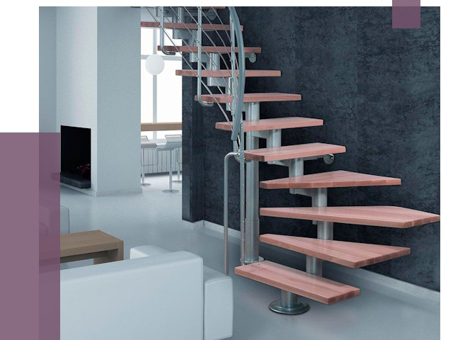 Модульные лестницы в Феодосии от 16761 руб. — купить в ПРОЛЁТ-Фдс