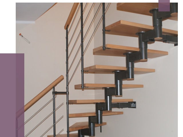 Изготовление модульных лестниц в Феодосии от 11428 руб. 