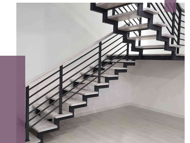 Лестницы на металлокаркасе под ключ в Феодосии от 12698 руб. | ПРОЛЁТ-Фдс