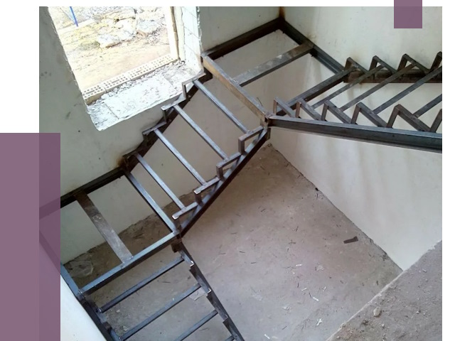 Монтаж лестниц на металлокаркасе в Феодосии от 12698 руб. — ПРОЛЁТ-Фдс