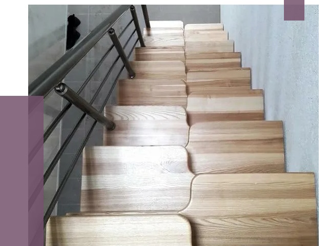 Лестницы гусиный шаг в Феодосии от 12951 руб. под ключ | ПРОЛЁТ-Фдс