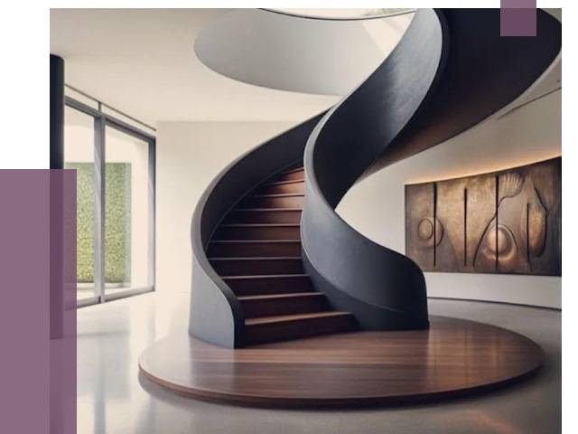 Элитные лестницы под заказ в Феодосии от 187923 руб. — ПРОЛЁТ-Фдс