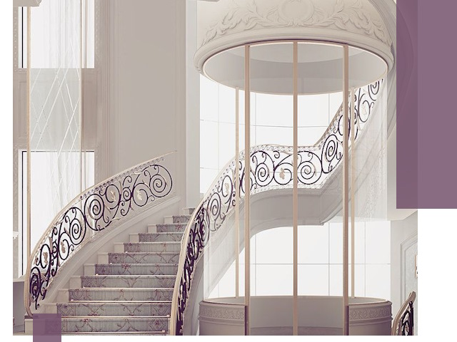 Элитные лестницы на заказ высокого класса в Феодосии