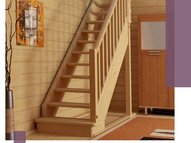 Лестницы эконом класса под ключ в Феодосии — недорого и быстро