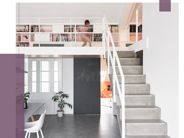 Лестницы для двухуровневой квартиры в Феодосии от 175226 руб. | ПРОЛЁТ-Фдс