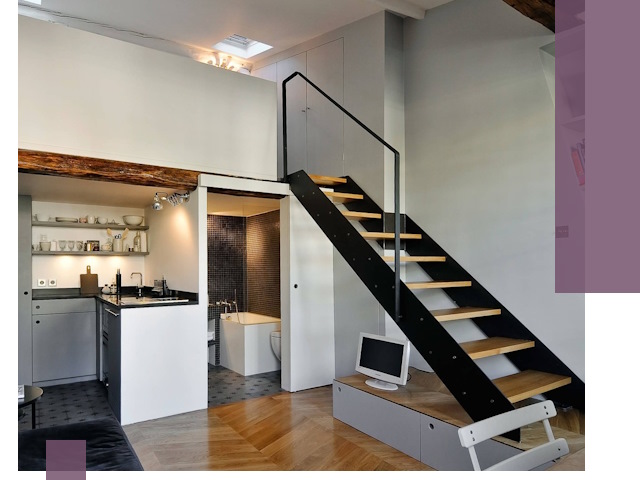 Лестницы на антресоль под ключ в Феодосии — изготовление и монтаж