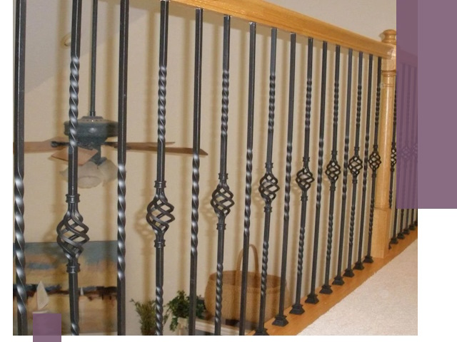 Изготовление и монтаж кованных перил в Феодосии под ключ