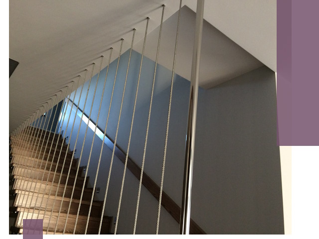 Тросовые перила под ключ в Феодосии — производство и монтаж