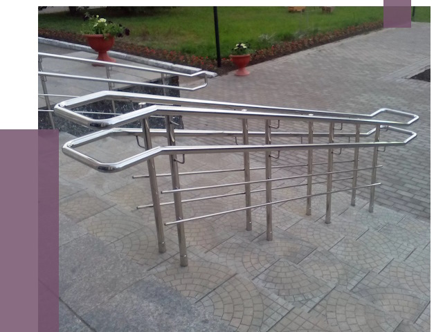 Перила для инвалидов в Феодосии от 7537 руб. под ключ | ПРОЛЁТ-Фдс