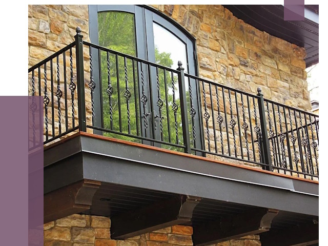 Балконные ограждения в Феодосии от 7974 руб. — купить | ПРОЛЁТ-Фдс