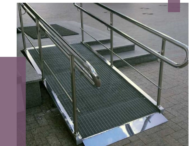 Монтаж пандусов для инвалидов в Феодосии от 8553 руб. под ключ | ПРОЛЁТ-Фдс