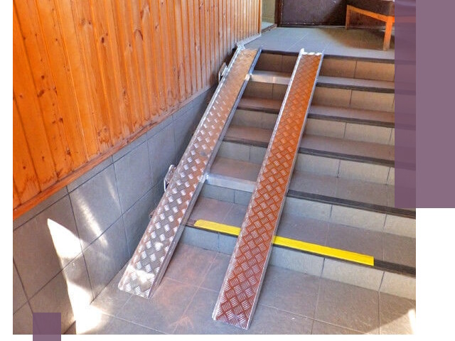 Складные пандусы под заказ и монтаж в Феодосии