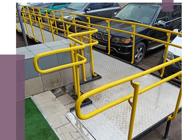 Стационарные пандусы в Феодосии от 12190 руб. | ПРОЛЁТ-Фдс