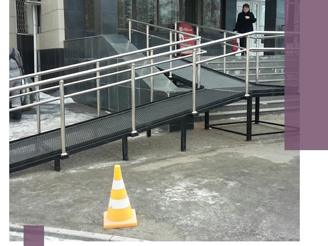 Стационарные пандусы под ключ в Феодосии — изготовление и монтаж