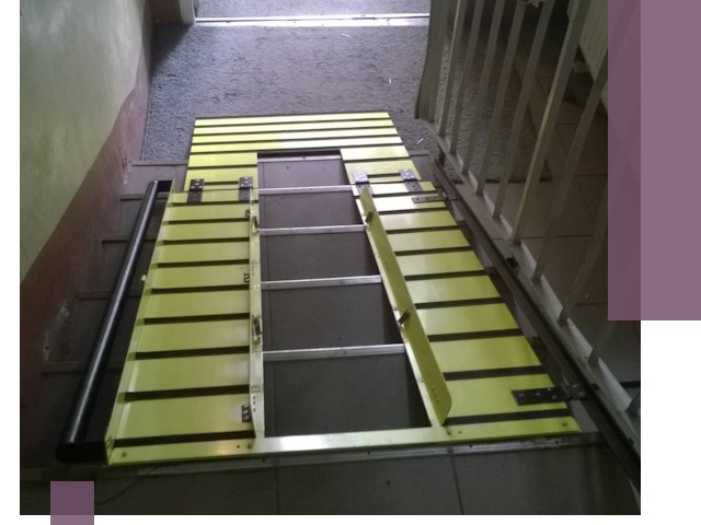 Профессиональный монтаж пандуса в подъезд в Феодосии