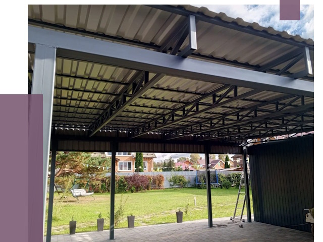 Монтаж навесов в Феодосии от 7314 руб. — установка навеса | ПРОЛЁТ-Фдс