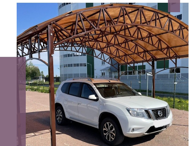 Недорогие навесы в Феодосии от 42664 руб.  | ПРОЛЁТ-Фдс