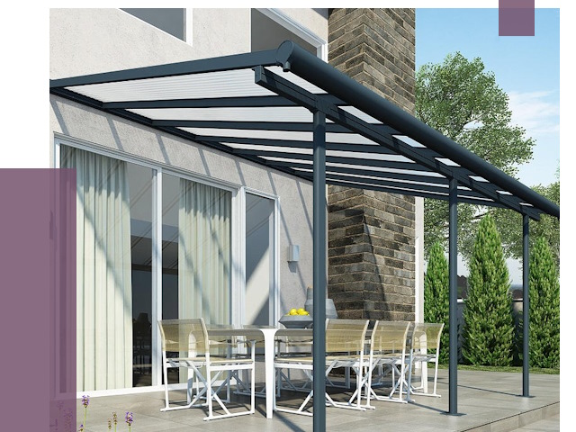 Навесы пристенные в Феодосии от 9041 руб. — монтаж и установка | ПРОЛЁТ-Фдс