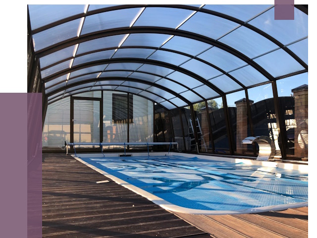 Навесы для бассейна в Феодосии от 16659 руб. под ключ | ПРОЛЁТ-Фдс