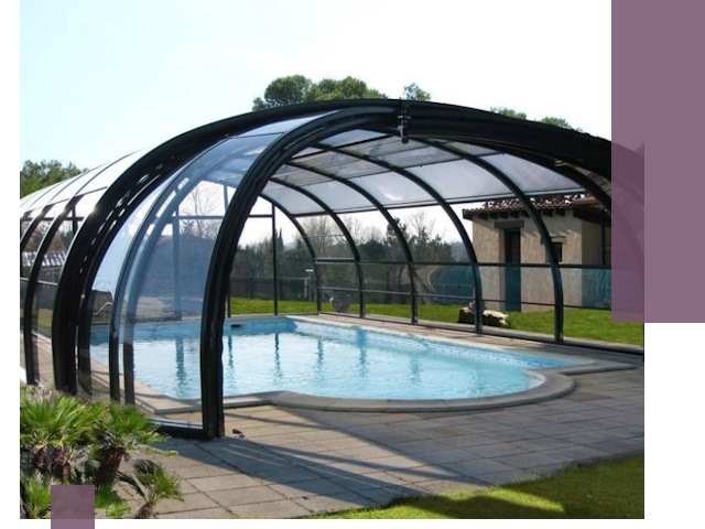 Навесы для бассейна в Феодосии: изготовление и монтаж под ключ