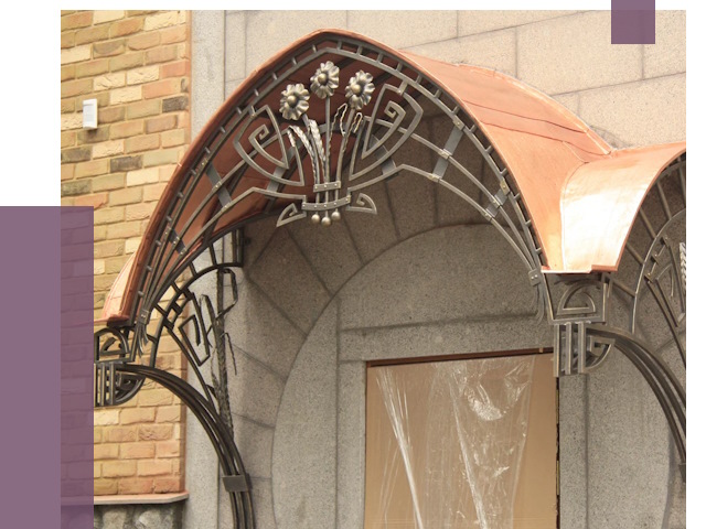 Арочные козырьки в Феодосии от 14475 руб. 