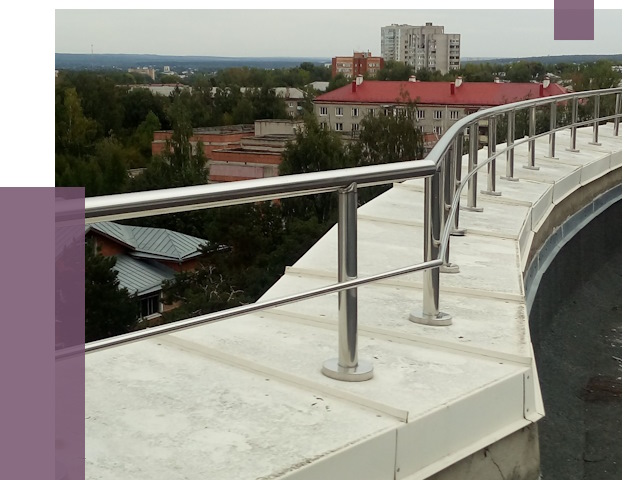 Парапеты и ограждения кровли в Феодосии от 4927 руб.