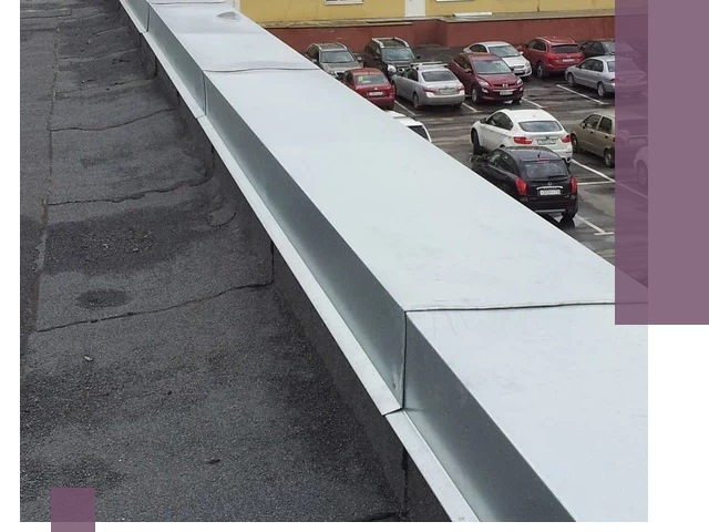 Изготовление парапетов из металла и нержавейки в Феодосии