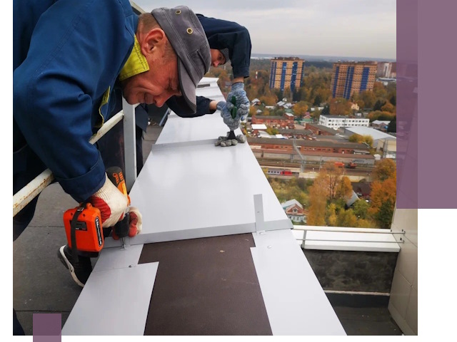 Монтаж парапетов в Феодосии — установка прочных металлических ограждений