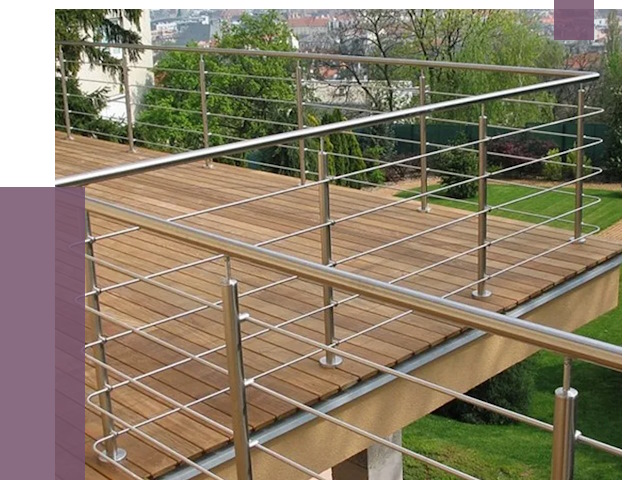 Алюминиевые парапеты в Феодосии под ключ от 7720 руб. 