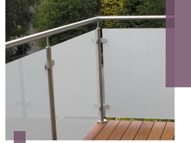 Алюминиевые парапеты для балконов и террас в Феодосии