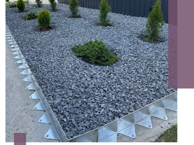 Оцинкованные металлические бордюры под заказ в Феодосии