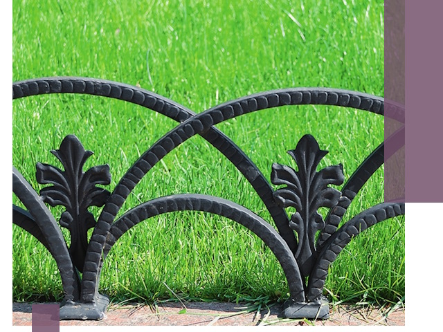 Декоративные металлические бордюры под ключ в Феодосии