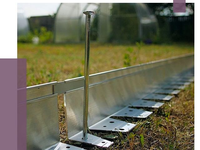 Металлические бордюры для газона в Феодосии от 4266 руб. | ПРОЛЁТ-Фдс