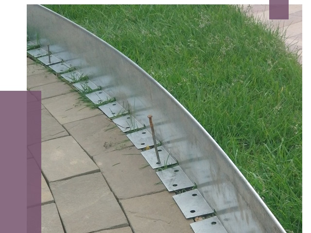 Металлические бордюры для тротуаров в Феодосии от 8634 руб.