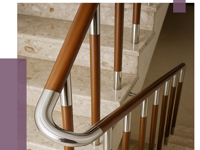 Монтаж поручней в Феодосии от 9650 руб. монтаж под ключ | ПРОЛЁТ-Фдс