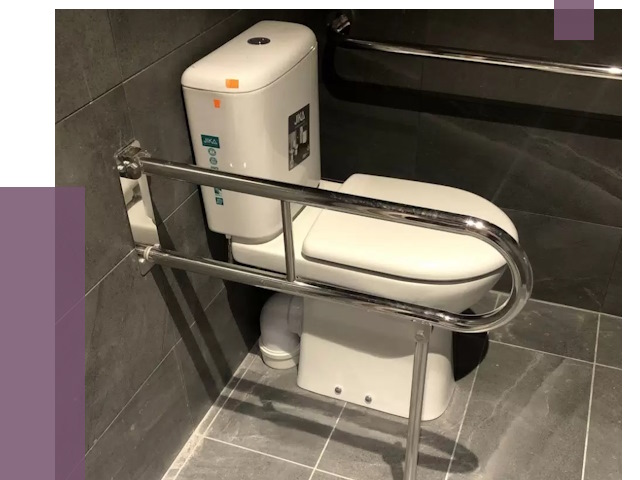 Поручни для санузлов в Феодосии от 4266 руб.  | ПРОЛЁТ-Фдс