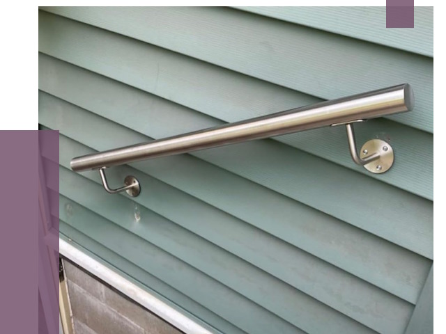 Поручни из нержавеющей стали в Феодосии от 7619 руб.  | ПРОЛЁТ-Фдс